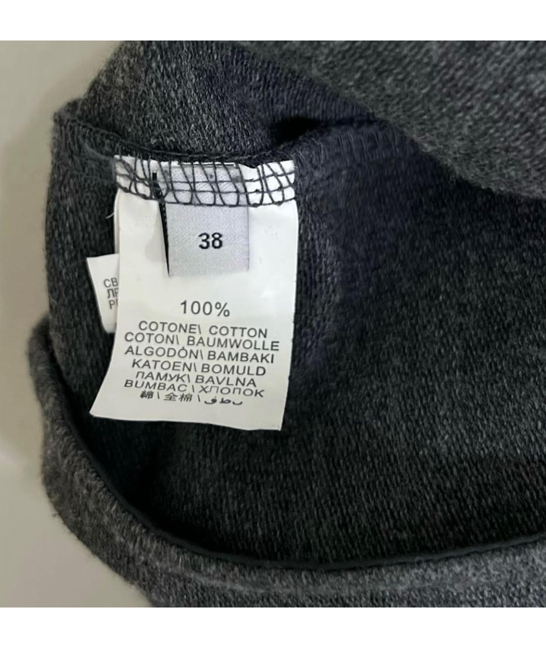 SANDRO Антрацитовый хлопковый спортивные костюмы, фото 7