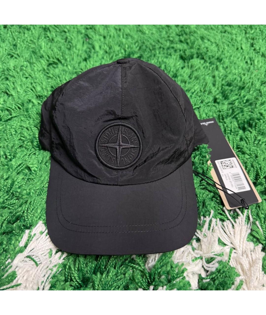 STONE ISLAND Черная кепка/бейсболка, фото 2