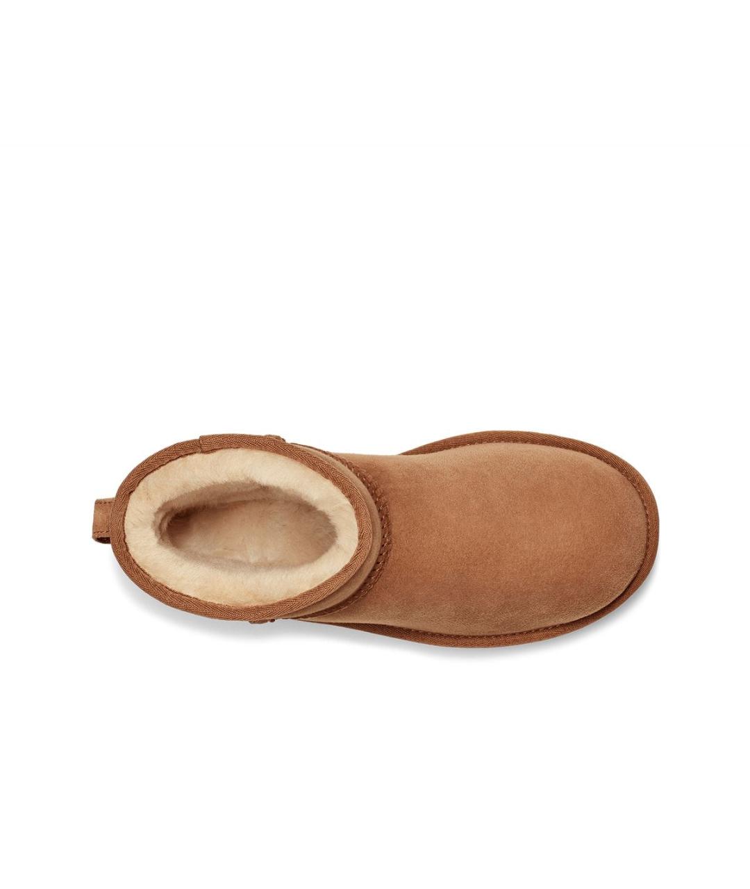UGG AUSTRALIA Коричневые замшевые ботинки, фото 5