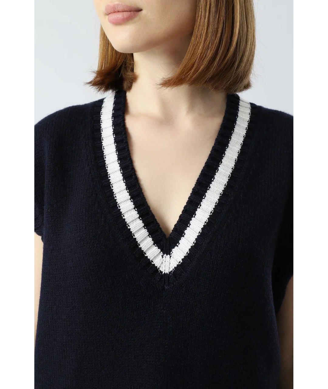 KITON Темно-синяя жилетка, фото 3