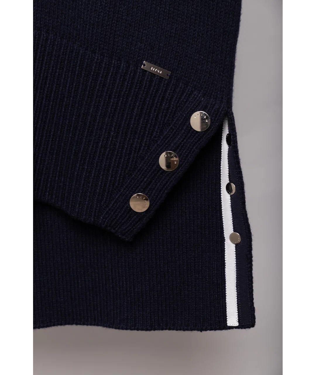 KITON Темно-синяя жилетка, фото 4