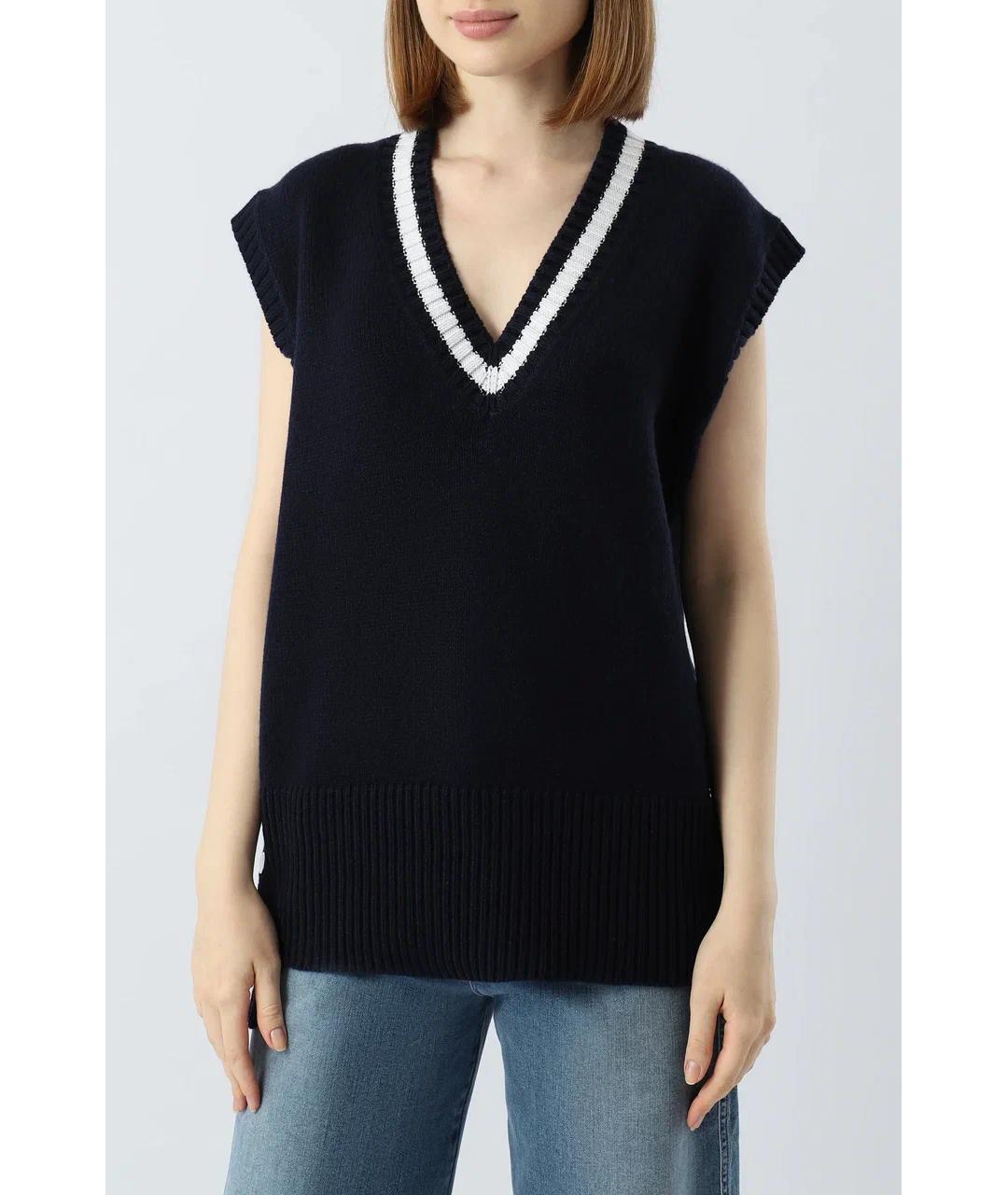 KITON Темно-синяя жилетка, фото 2