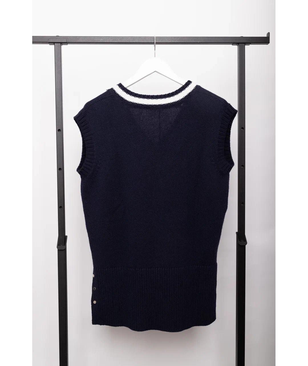 KITON Темно-синяя жилетка, фото 6