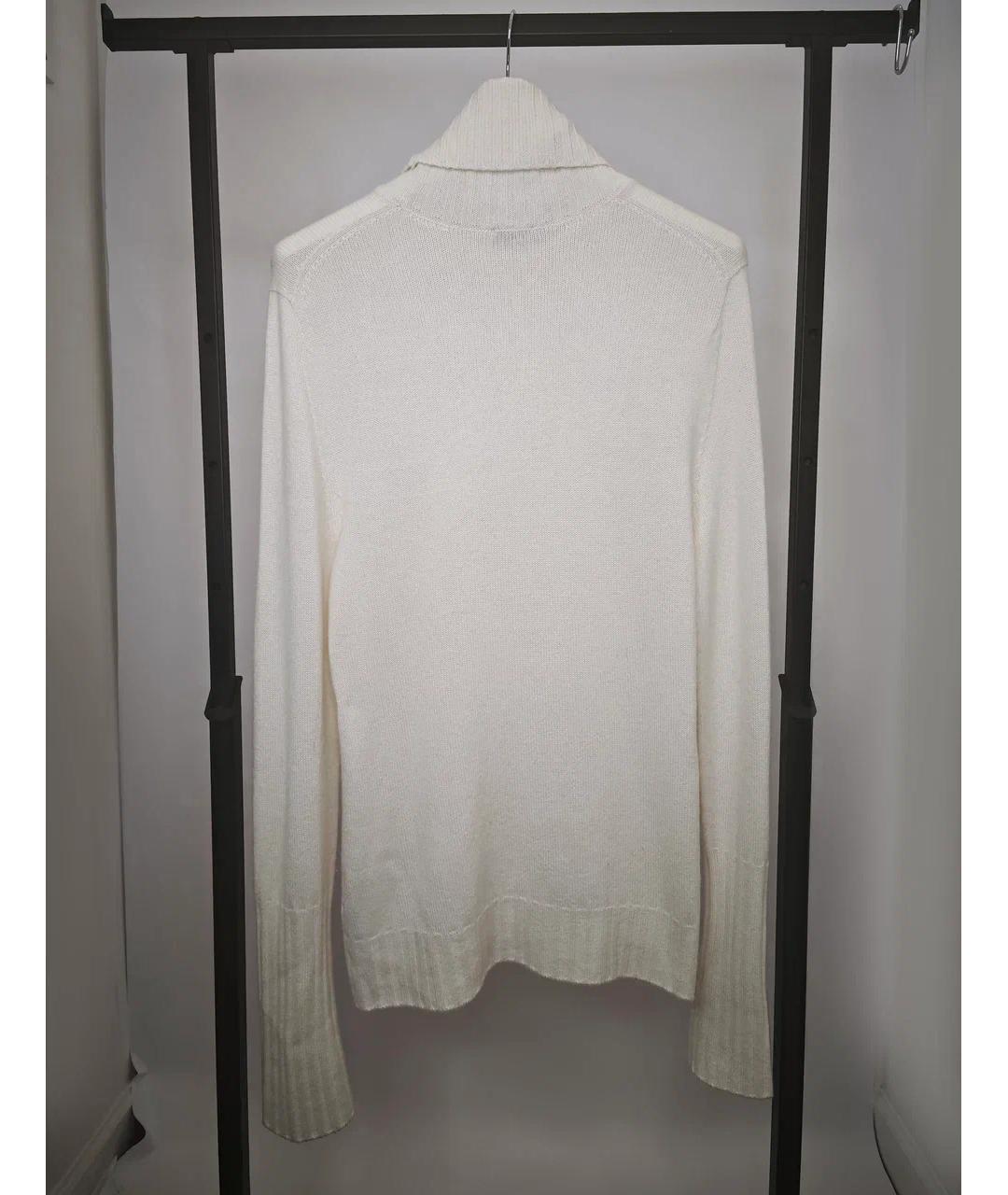 KITON Белый кашемировый джемпер / свитер, фото 7