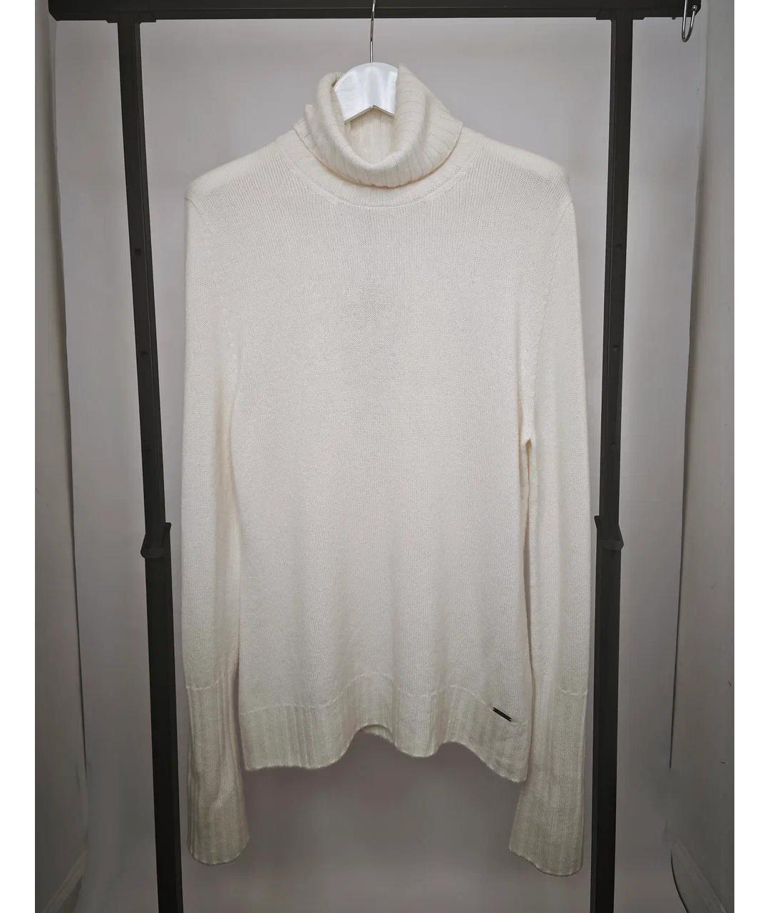 KITON Белый кашемировый джемпер / свитер, фото 6