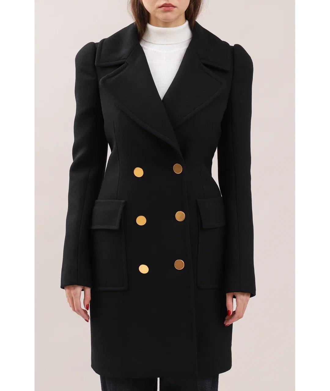 TOM FORD Черное шерстяное пальто, фото 3