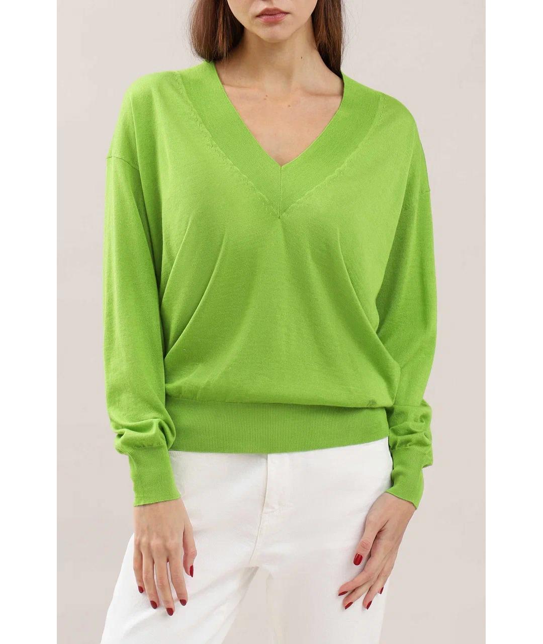 TOM FORD Зеленый кашемировый джемпер / свитер, фото 2