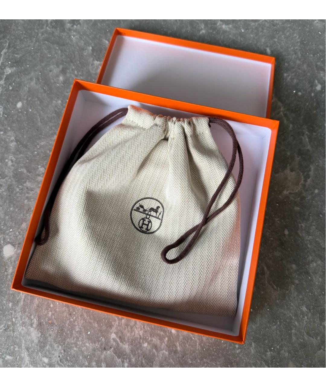 HERMES Черный кожаный ремень, фото 6