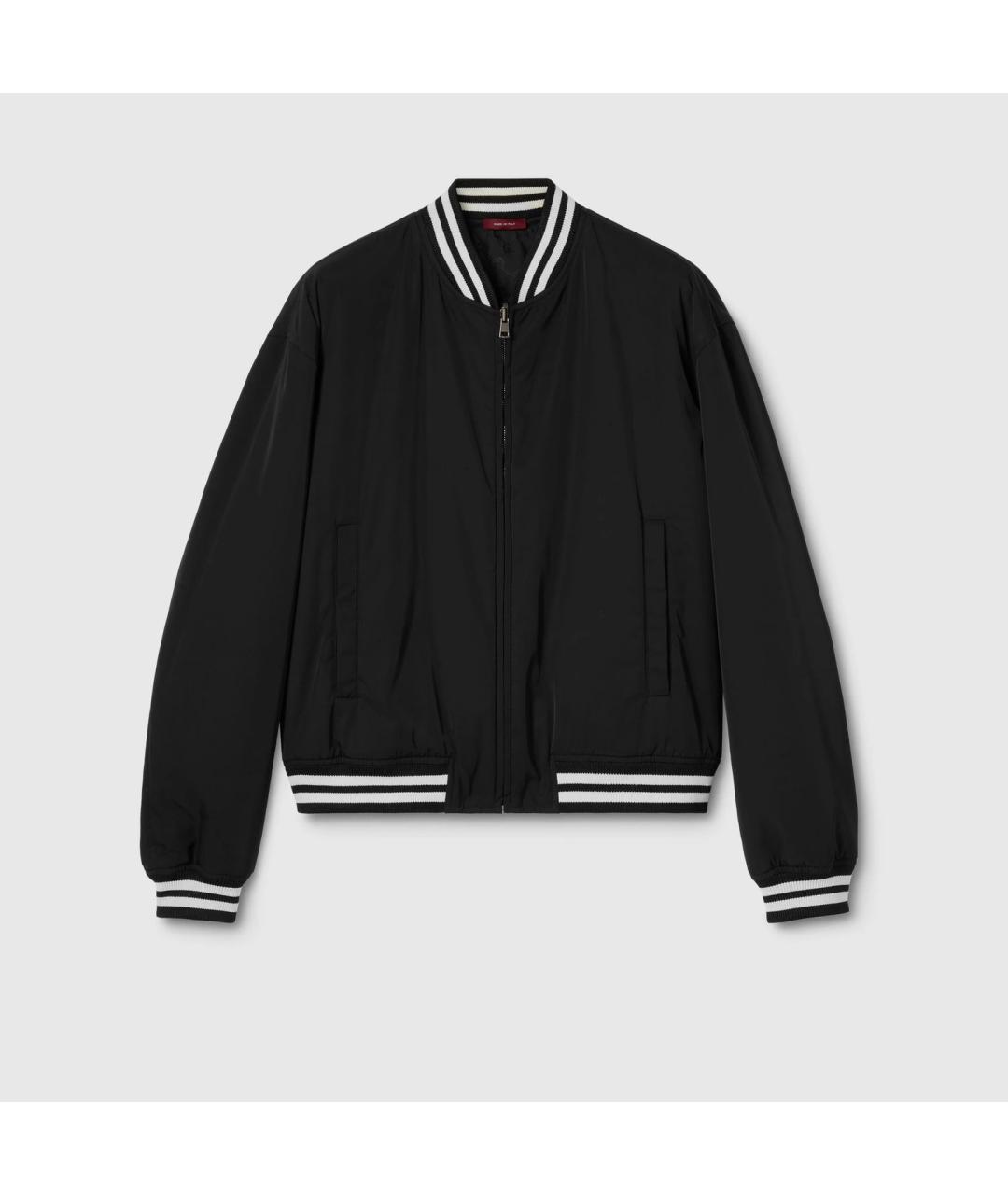 GUCCI Черная полиэстеровая куртка, фото 6