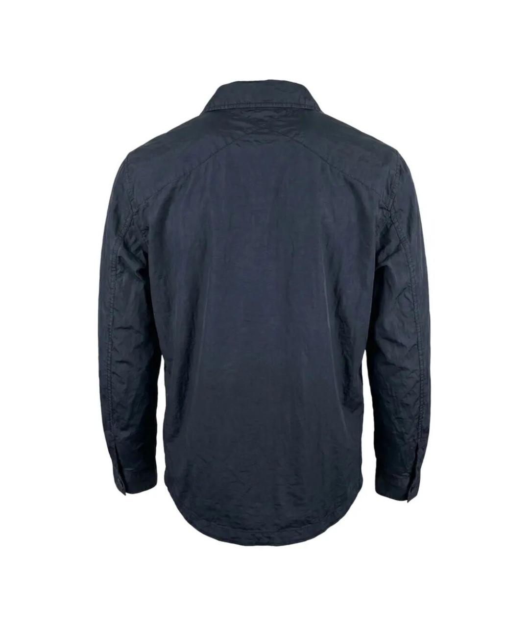 STONE ISLAND Синяя кэжуал рубашка, фото 5