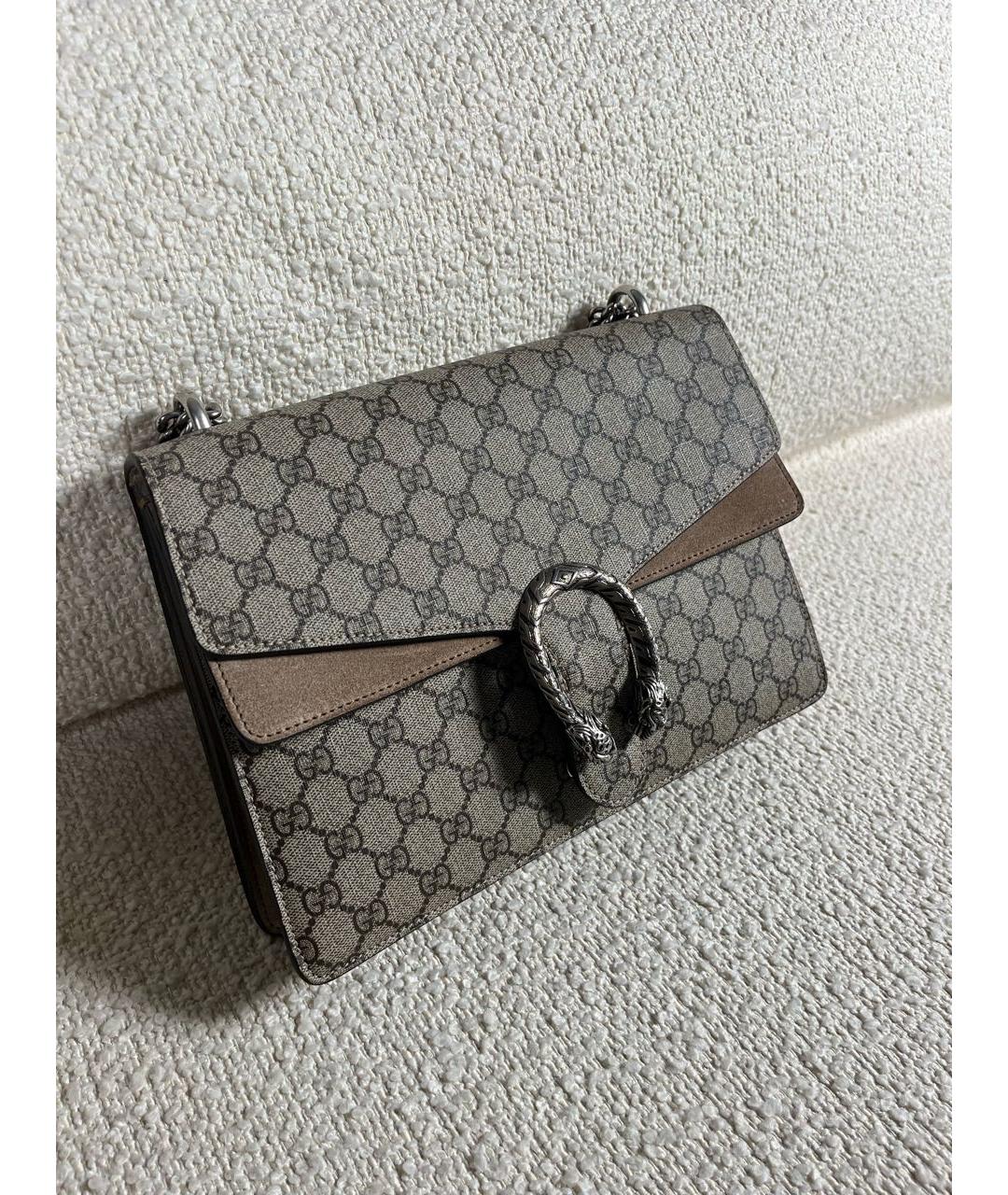 GUCCI Бежевая сумка через плечо, фото 2