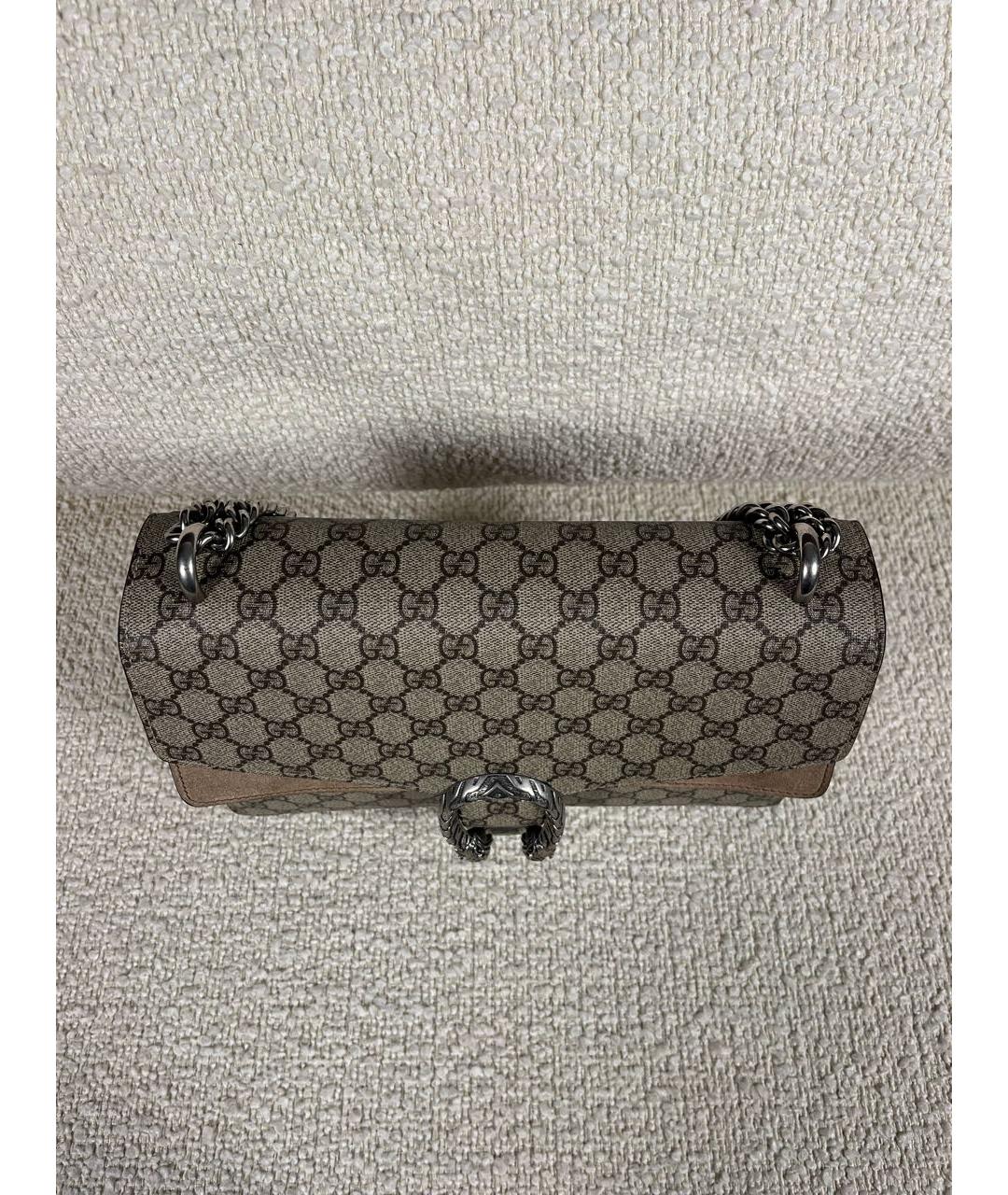 GUCCI Бежевая сумка через плечо, фото 7