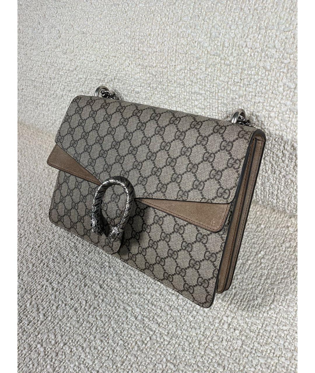 GUCCI Бежевая сумка через плечо, фото 5