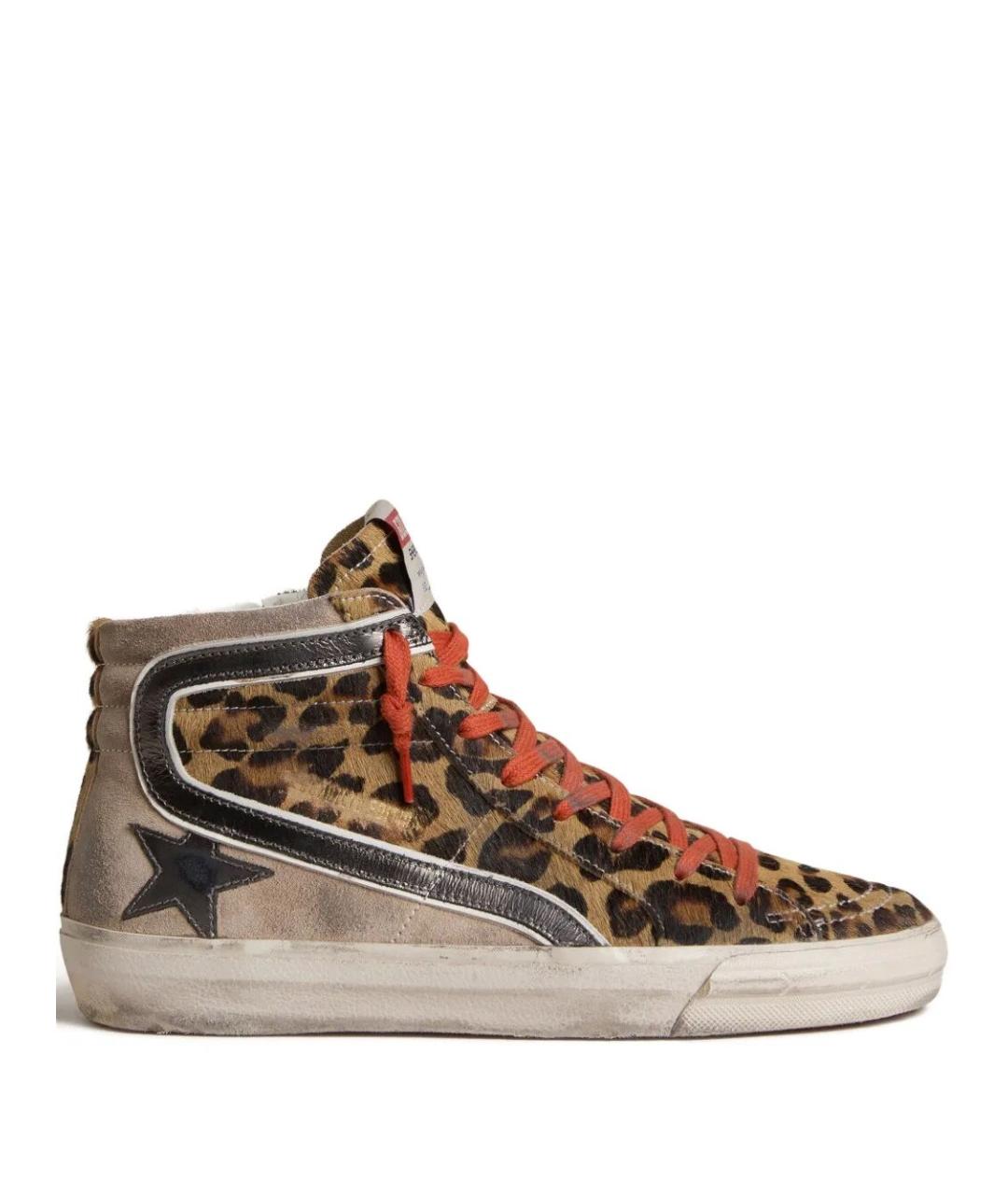 GOLDEN GOOSE DELUXE BRAND Мульти кожаные кроссовки, фото 1