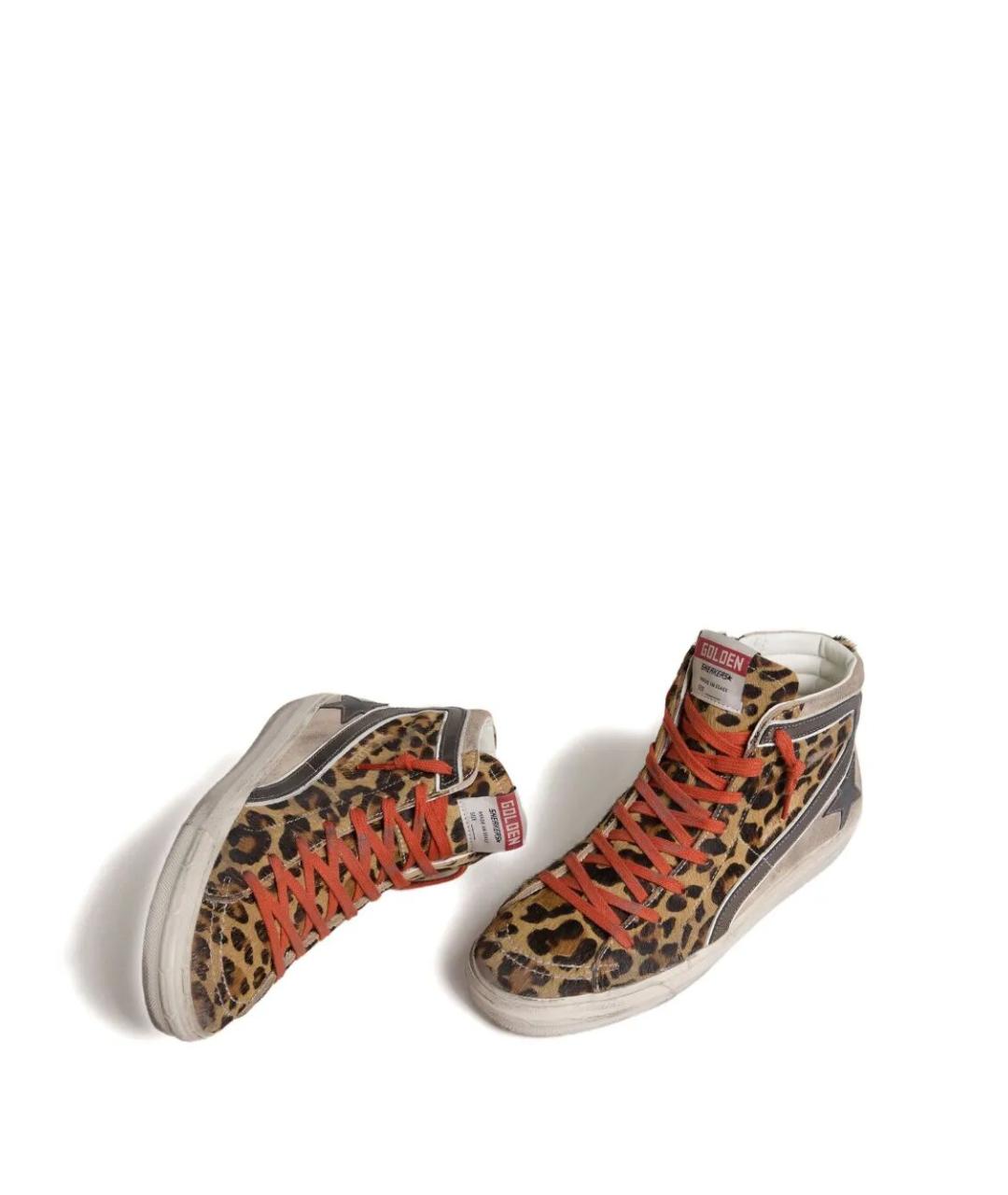 GOLDEN GOOSE DELUXE BRAND Мульти кожаные кроссовки, фото 3