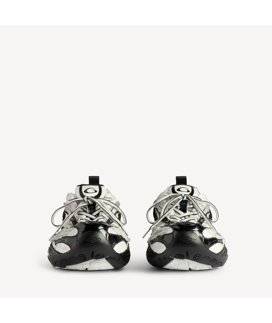 BALENCIAGA Мульти текстильные низкие кроссовки / кеды, фото 3