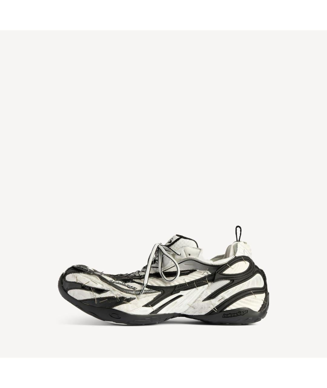 BALENCIAGA Мульти текстильные низкие кроссовки / кеды, фото 4