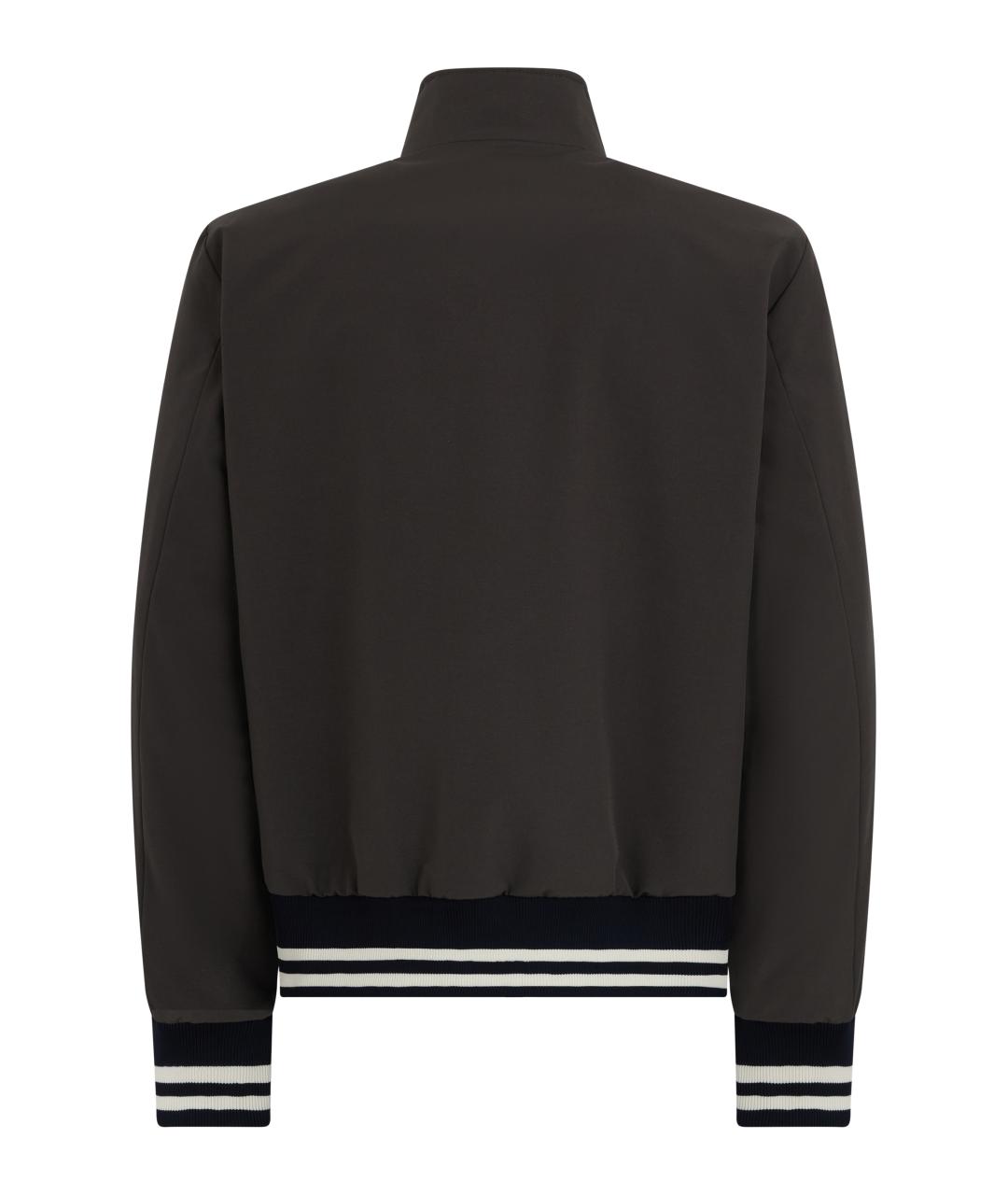 MONCLER Черная полиэстеровая куртка, фото 2
