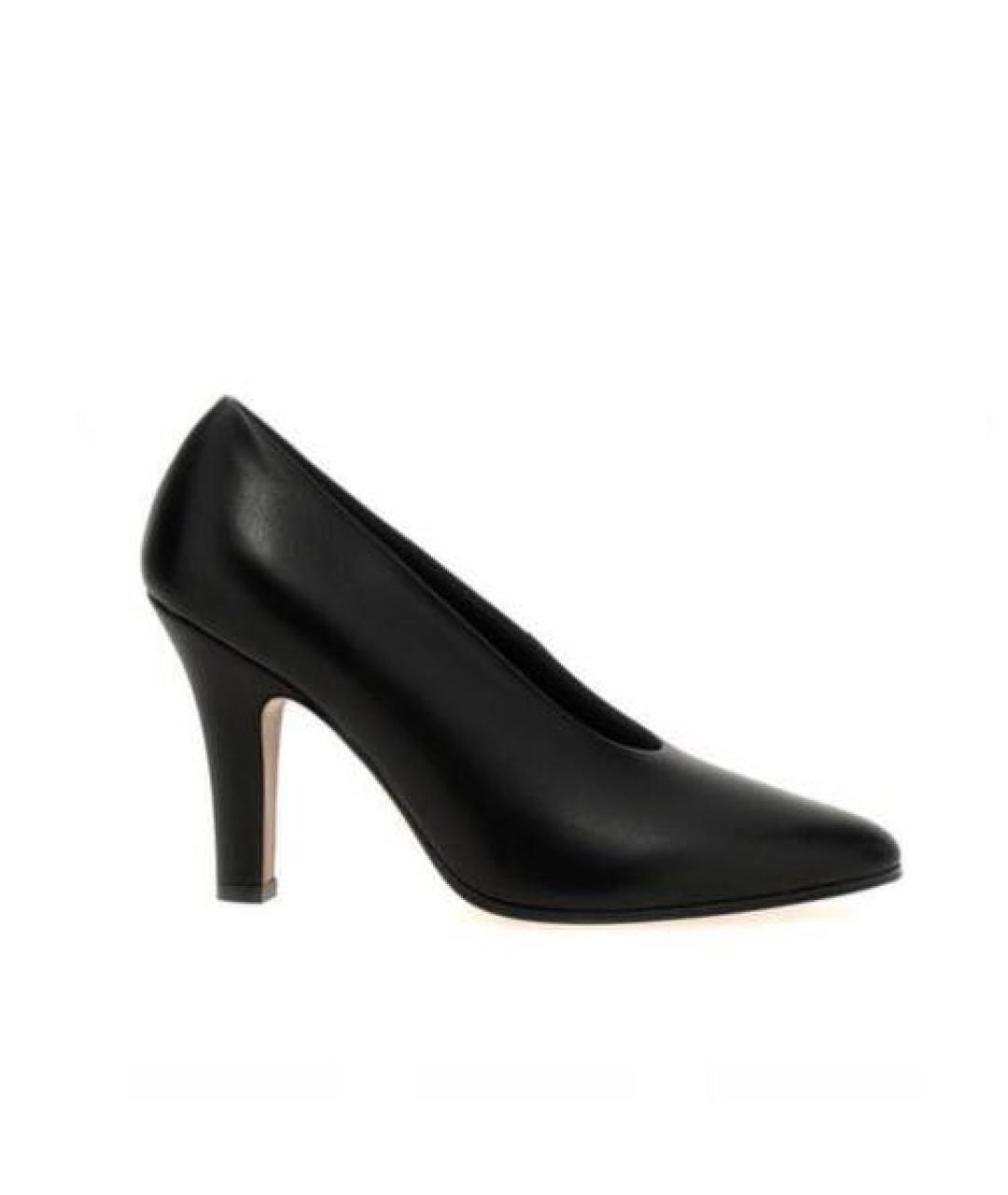 THE ROW Коричневые кожаные туфли, фото 7