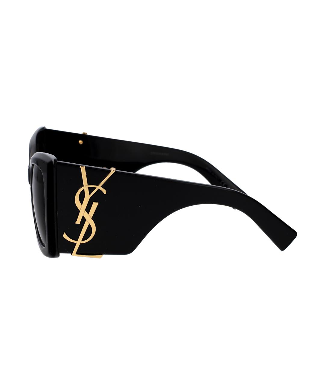 SAINT LAURENT Черные солнцезащитные очки, фото 3