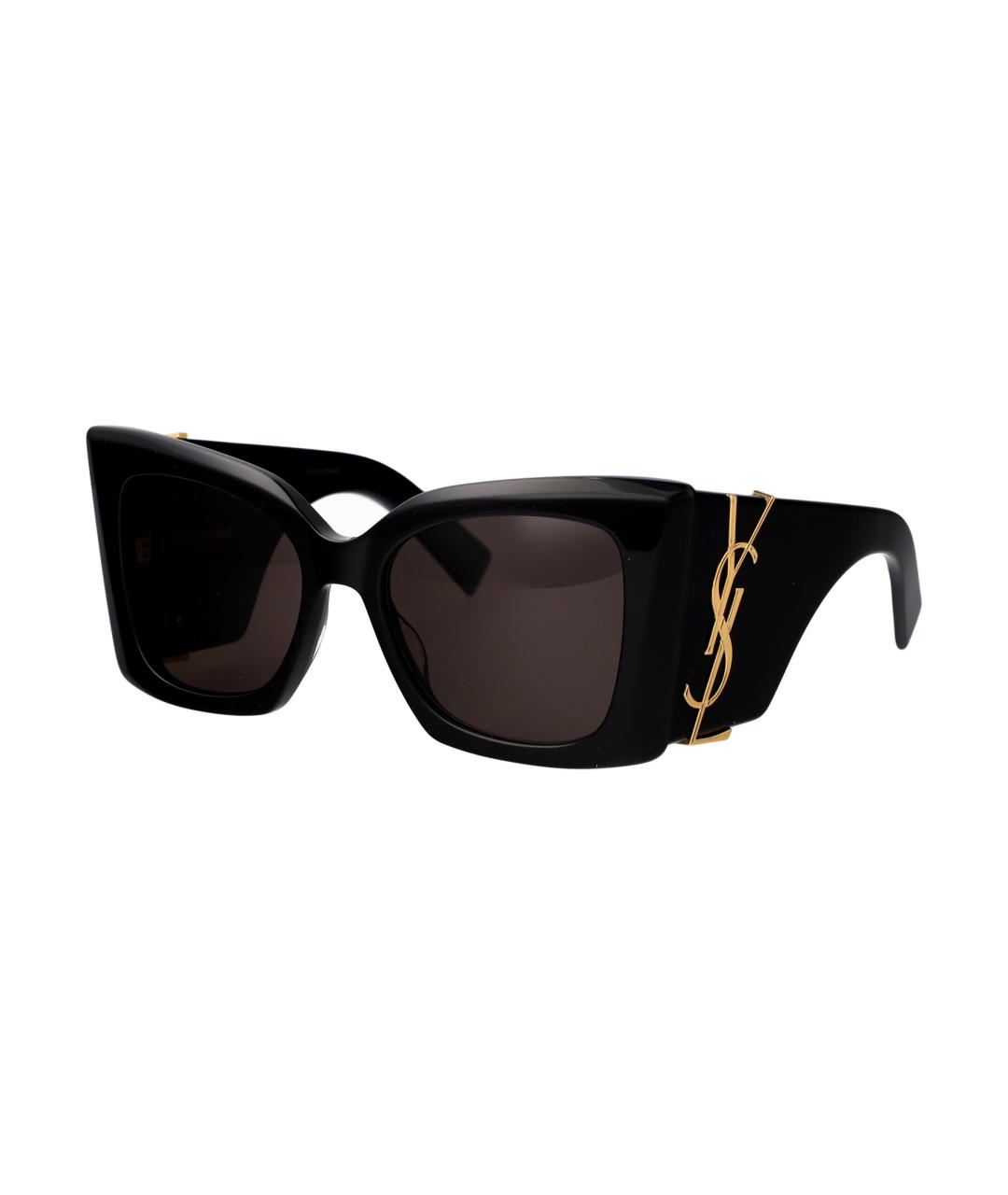 SAINT LAURENT Черные солнцезащитные очки, фото 2