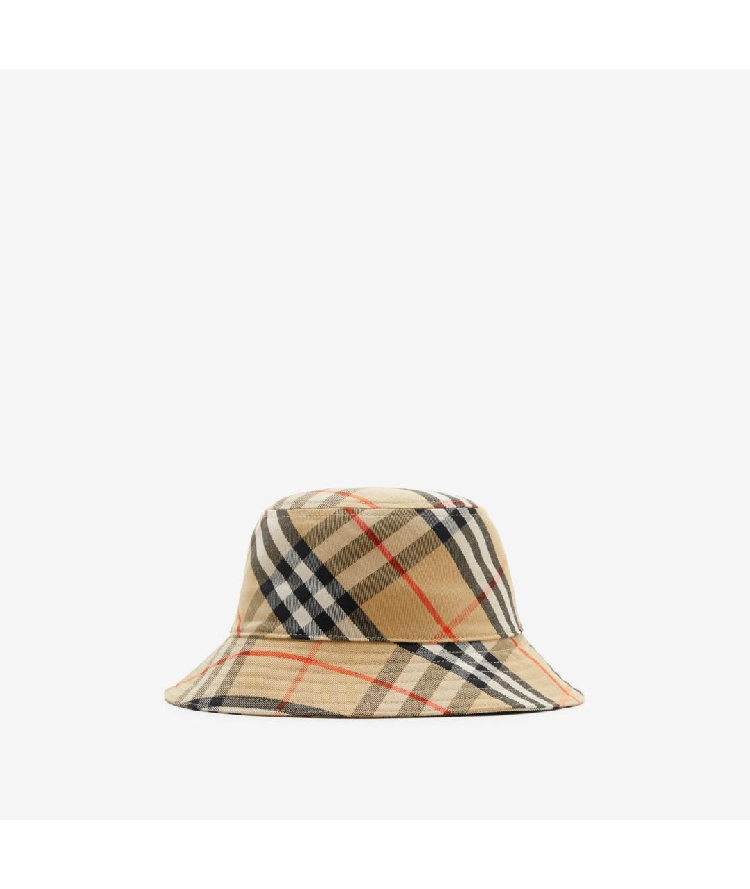 BURBERRY Бежевая синтетическая панама, фото 2