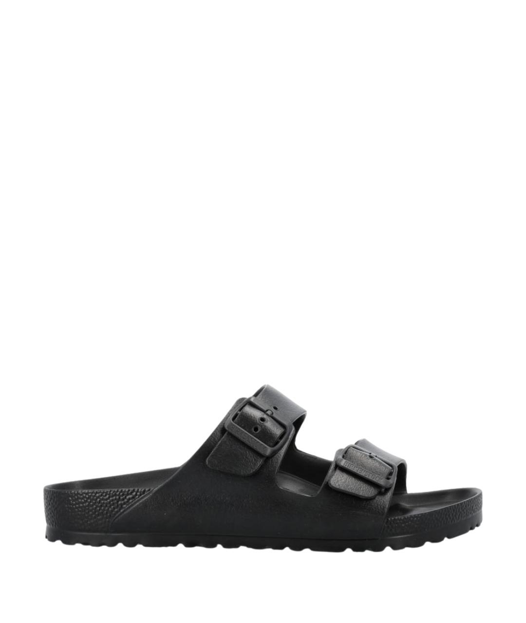BIRKENSTOCK Черные резиновые сандалии, фото 1