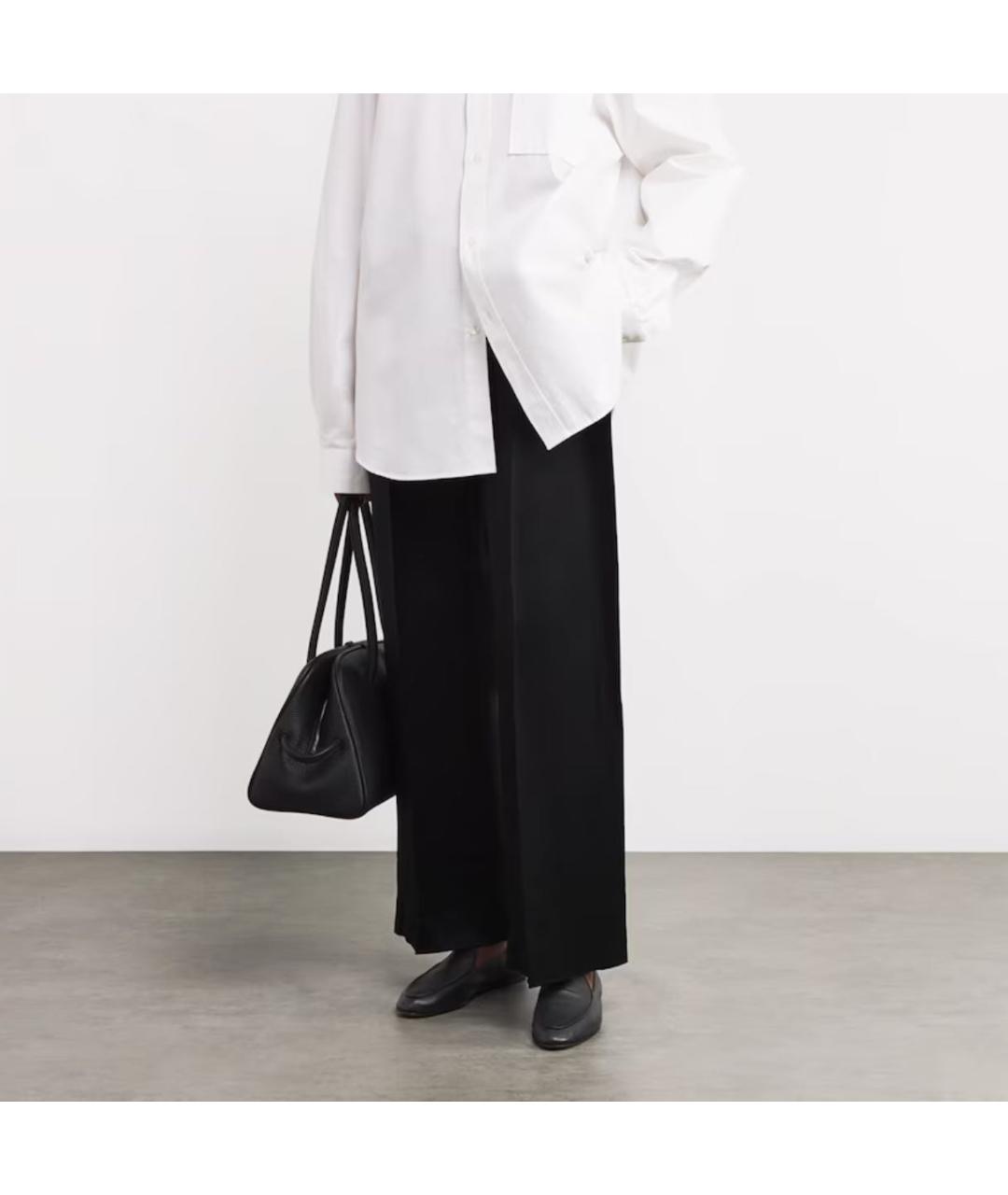 THE ROW Черные кожаные лоферы, фото 5