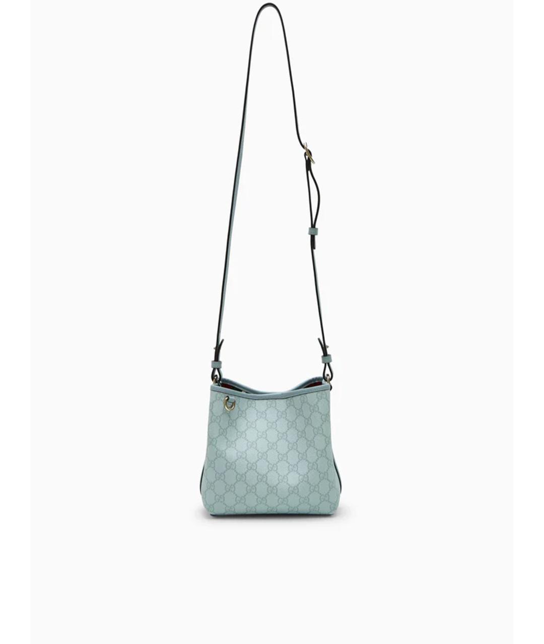 GUCCI Голубая сумка через плечо, фото 4