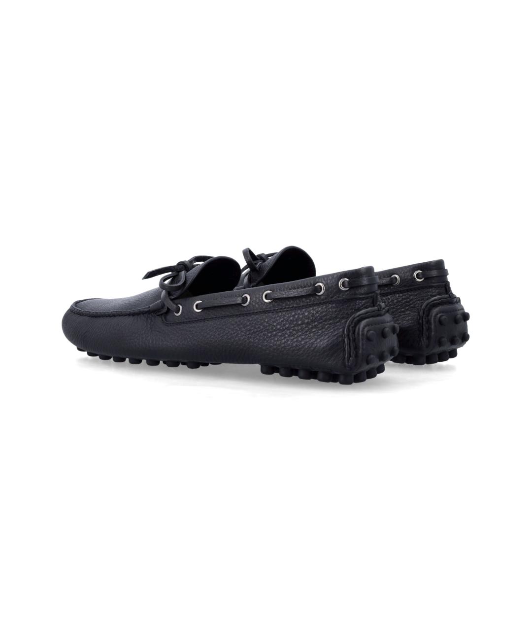 PRADA Черные кожаные лоферы, фото 4