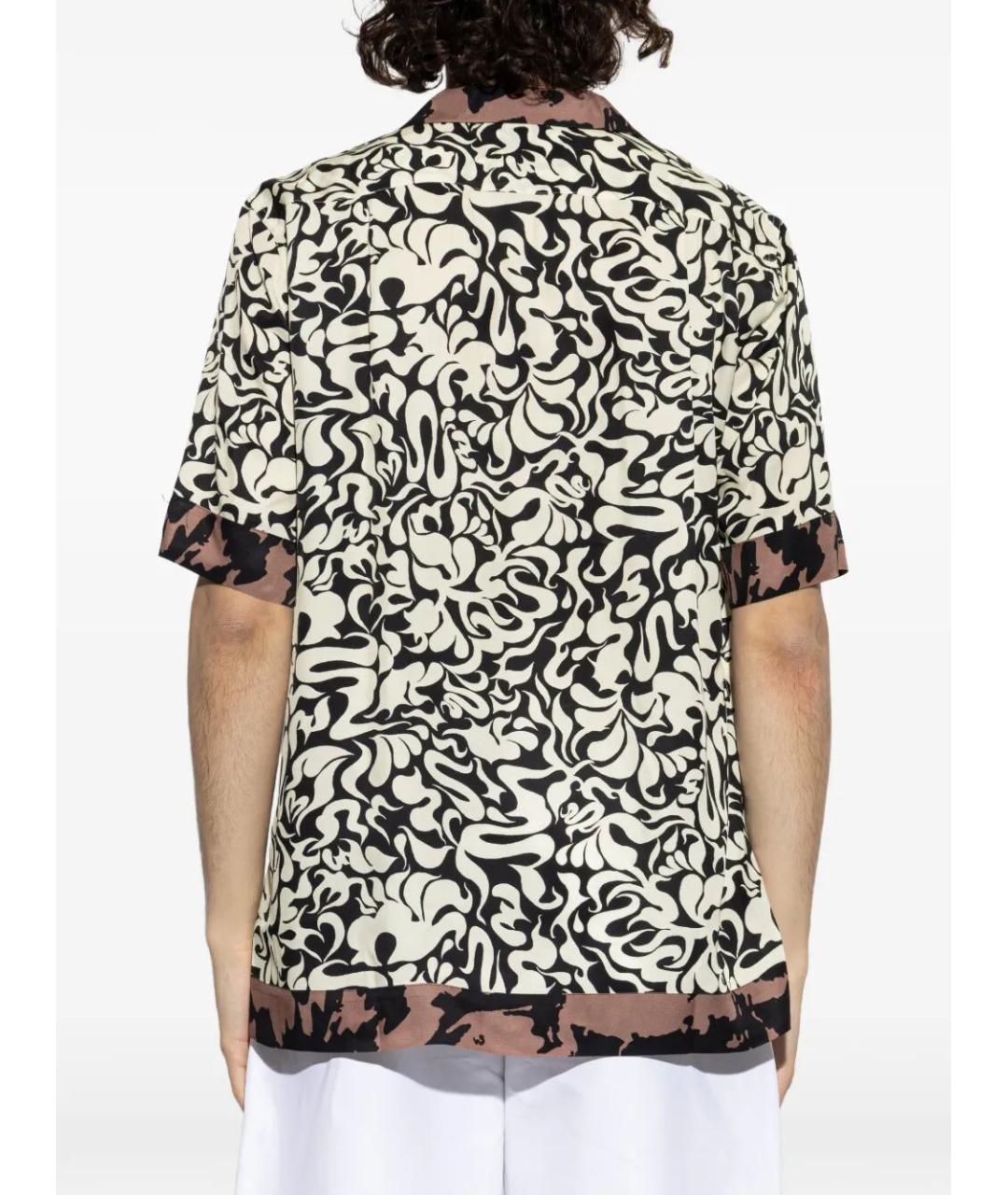 DRIES VAN NOTEN Черная кэжуал рубашка, фото 4