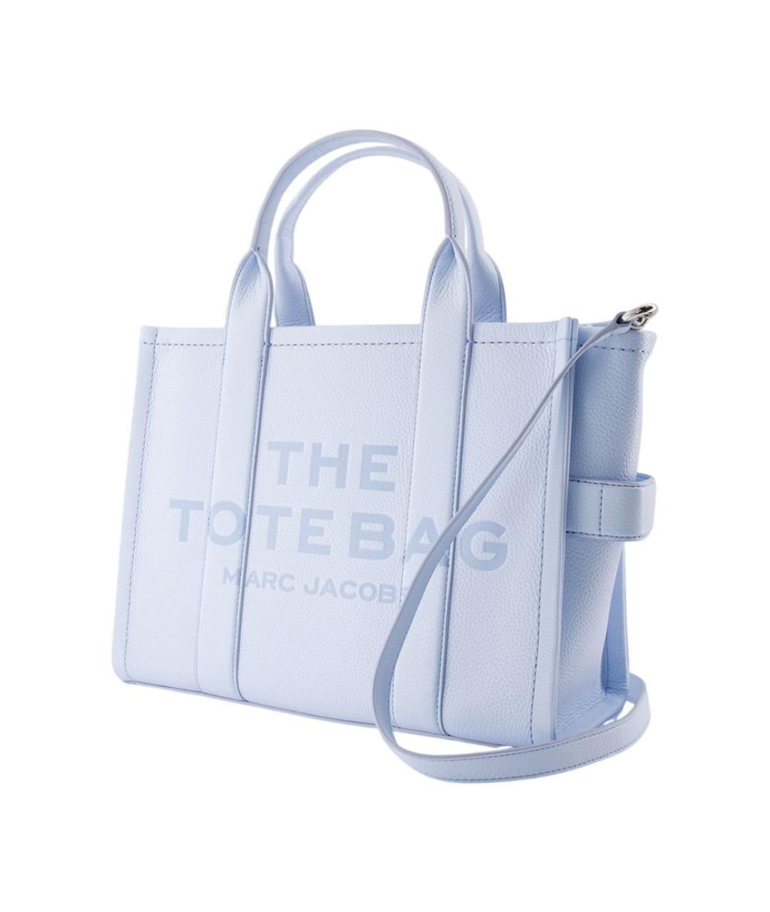 MARC JACOBS Голубая кожаная сумка тоут, фото 2
