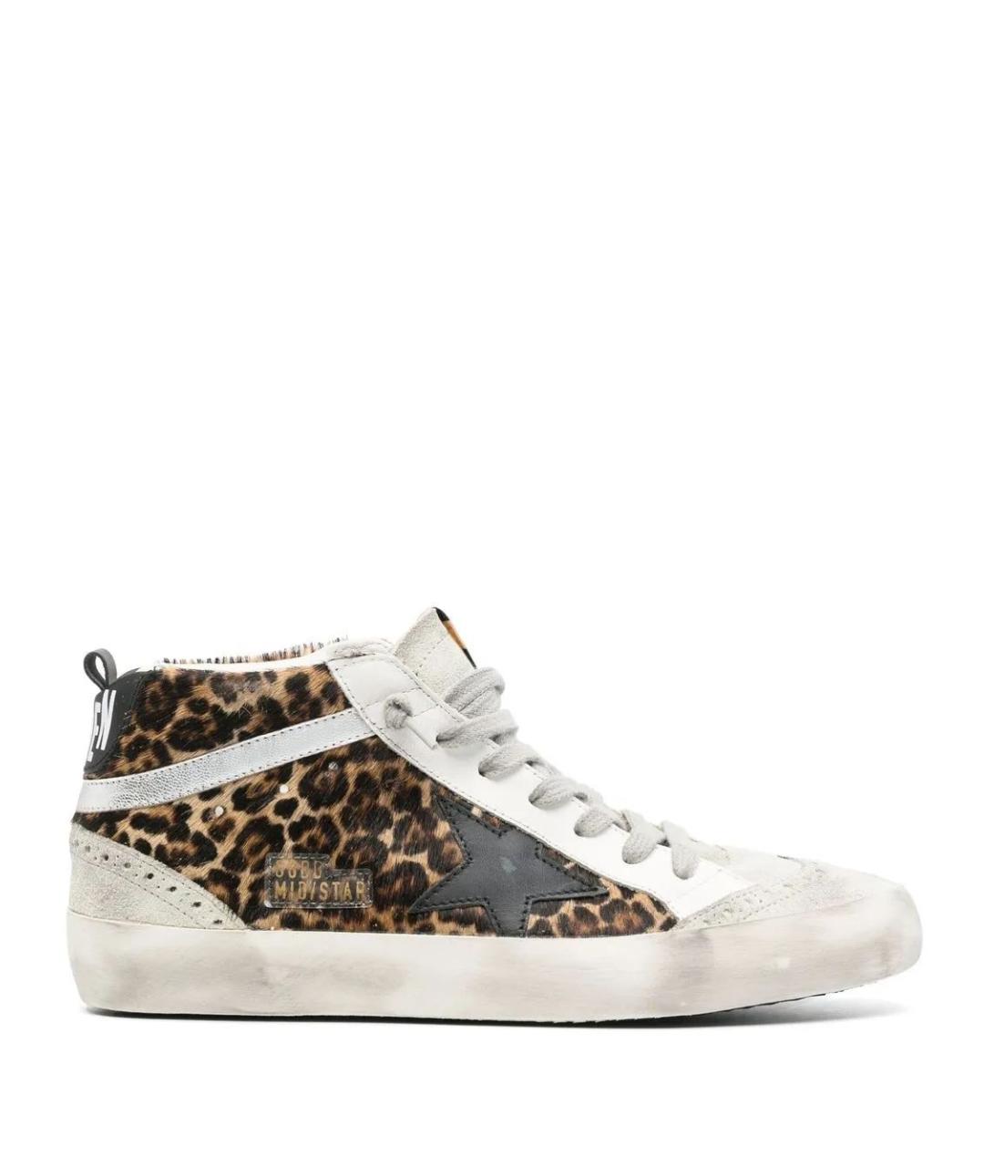 GOLDEN GOOSE DELUXE BRAND Мульти кожаные кеды, фото 1
