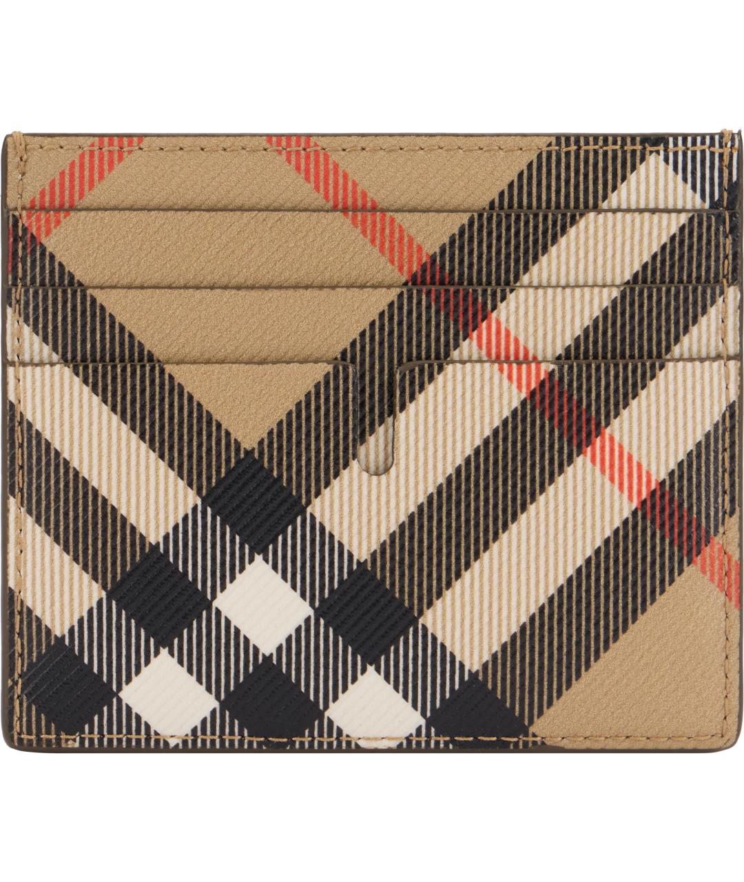 BURBERRY Бежевый кардхолдер, фото 3