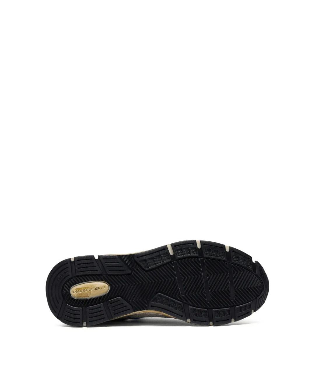GOLDEN GOOSE DELUXE BRAND Серебряные синтетические кроссовки, фото 4