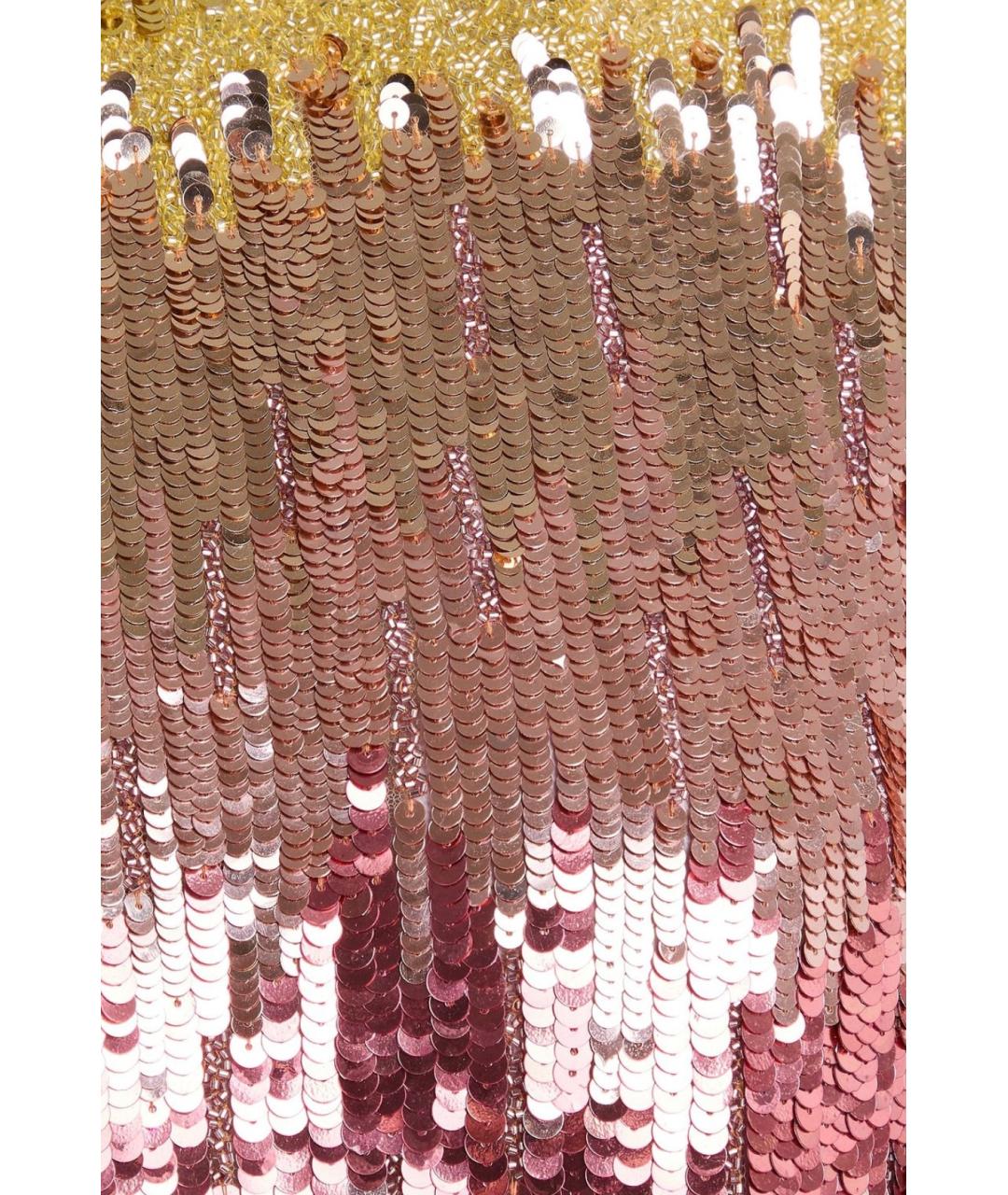 VALENTINO Мульти полиамидовое коктейльное платье, фото 4