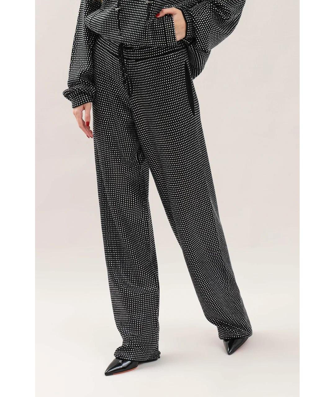 TOM FORD Черные кашемировые брюки широкие, фото 3