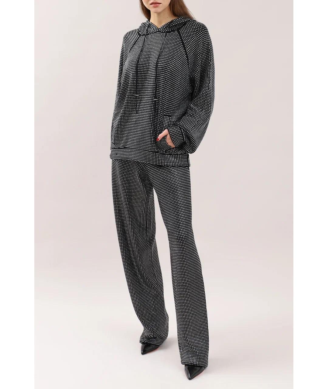 TOM FORD Черные кашемировые брюки широкие, фото 2