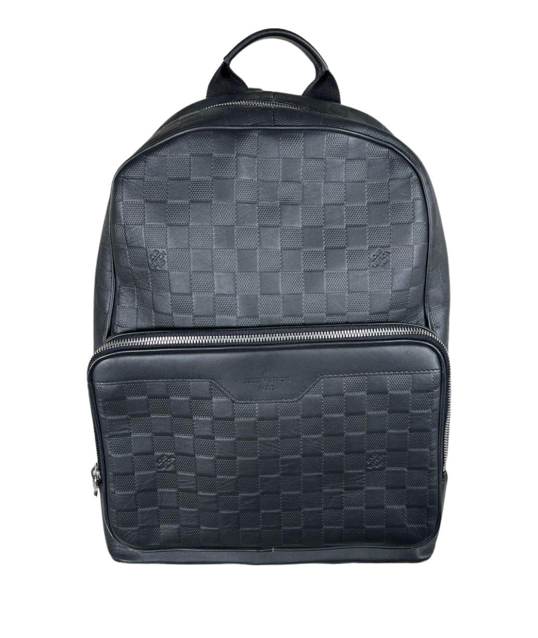 LOUIS VUITTON Черный кожаный рюкзак, фото 1