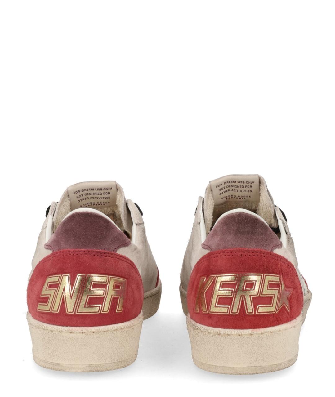 GOLDEN GOOSE DELUXE BRAND Мульти замшевые кроссовки, фото 4