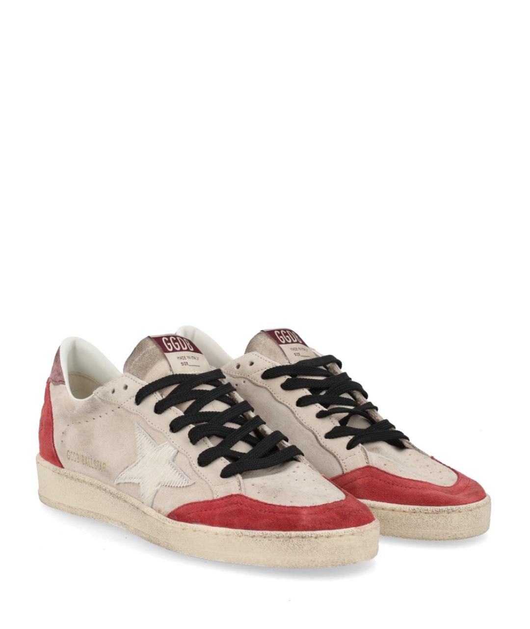 GOLDEN GOOSE DELUXE BRAND Мульти замшевые кроссовки, фото 2