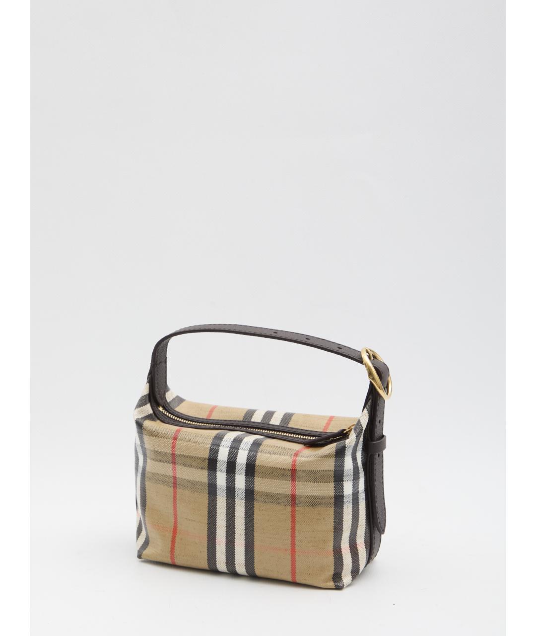BURBERRY Бежевая сумка с короткими ручками, фото 2