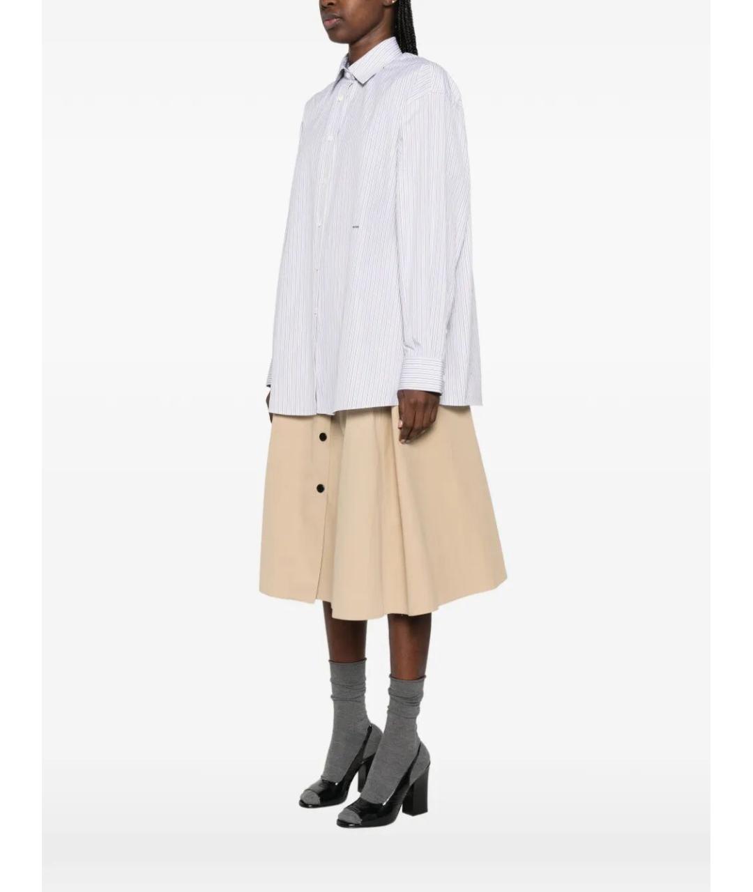 PRADA Голубая хлопковая рубашка, фото 2