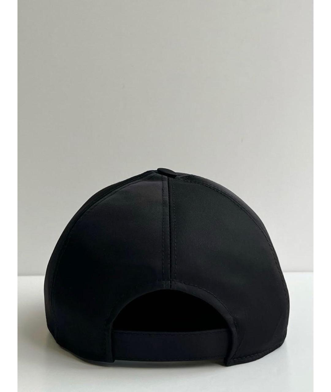 PRADA Черная кепка/бейсболка, фото 4