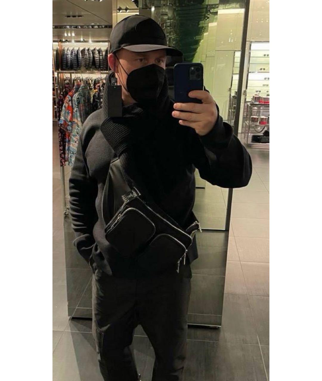 PRADA Черная кепка/бейсболка, фото 5