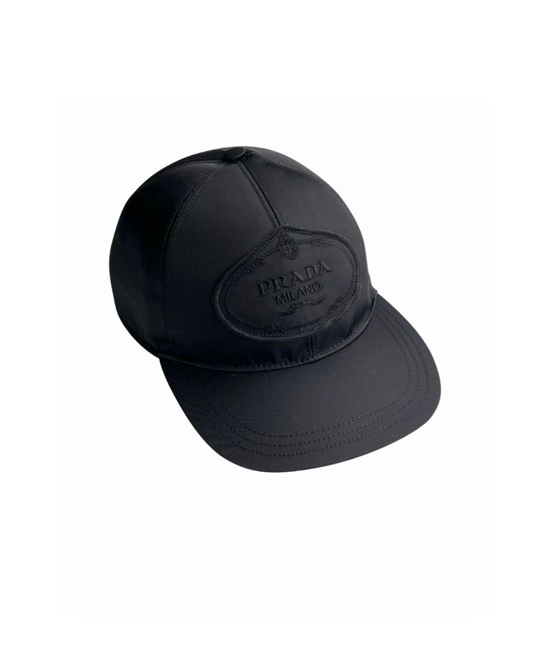 PRADA Черная кепка/бейсболка, фото 7