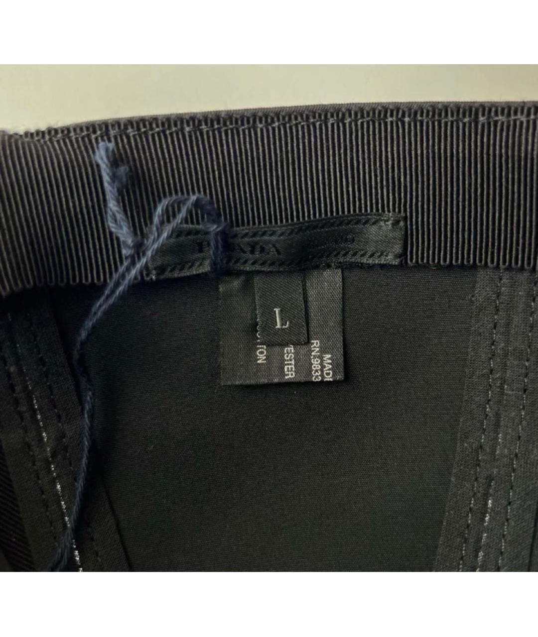 PRADA Черная кепка/бейсболка, фото 6