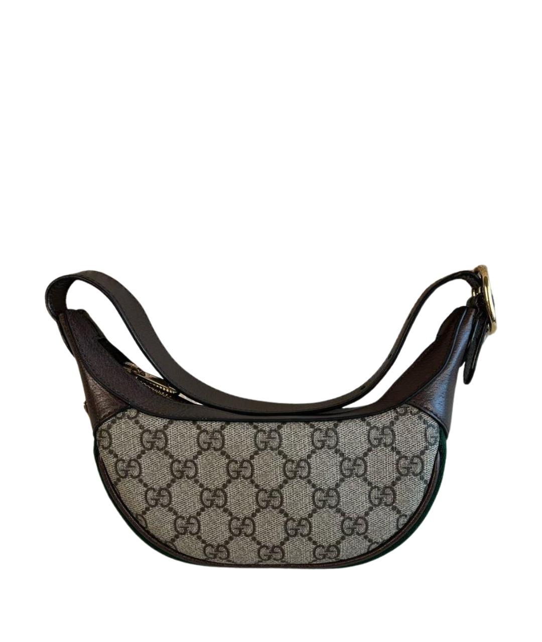 GUCCI Бежевая сумка с короткими ручками, фото 1