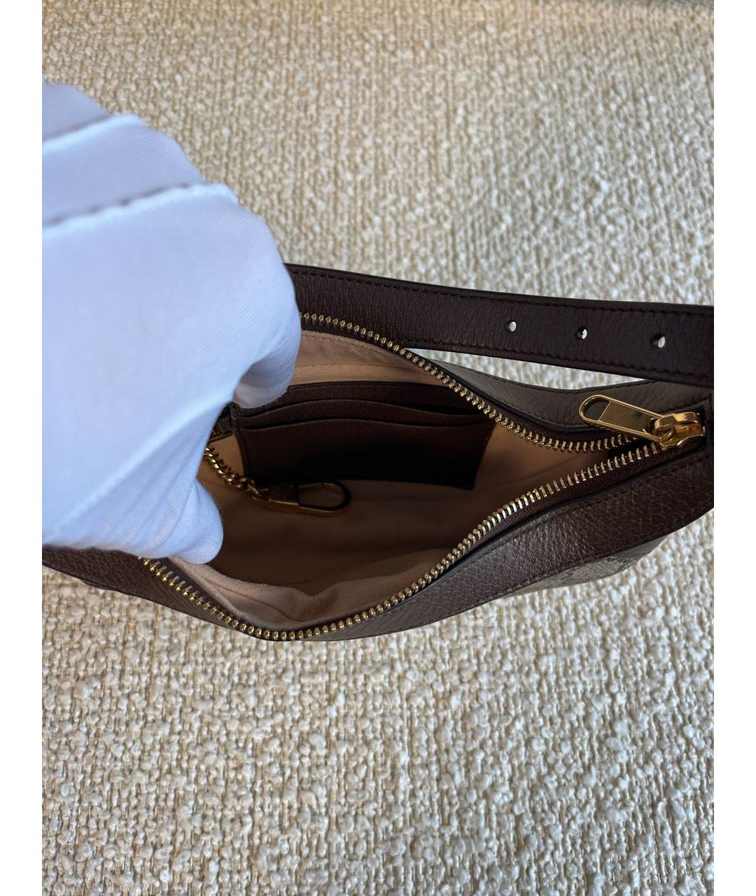 GUCCI Бежевая сумка с короткими ручками, фото 4