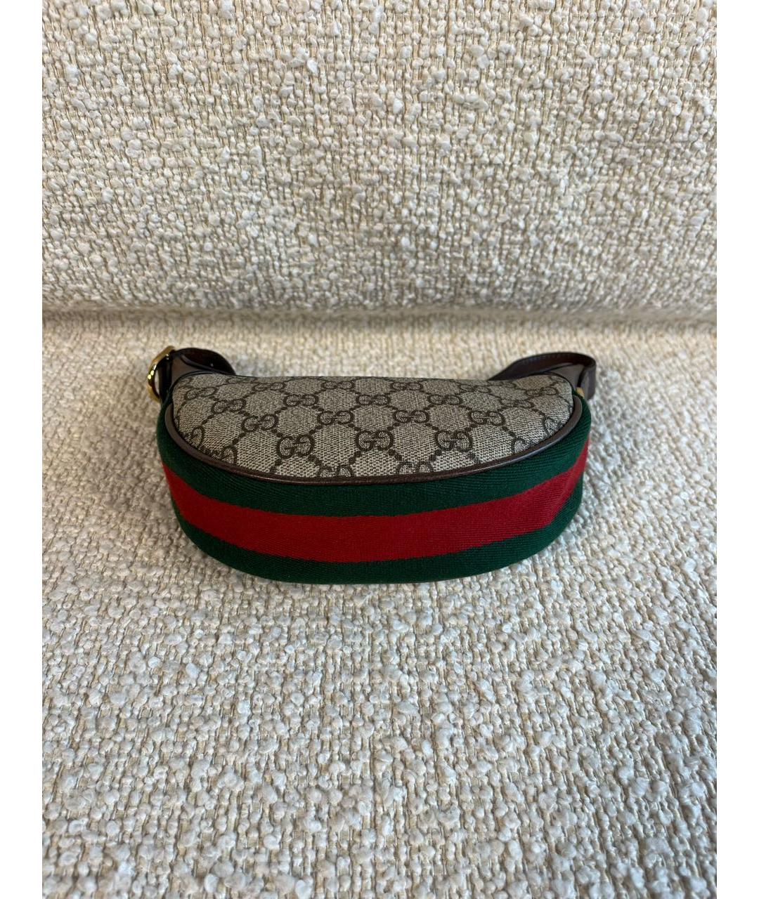 GUCCI Бежевая сумка с короткими ручками, фото 6